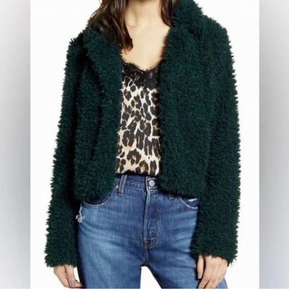 Blank NYC teddy faux jacket